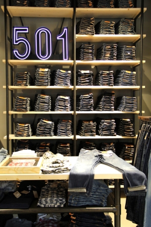 Levi's поменяет концепцию своих бутиков