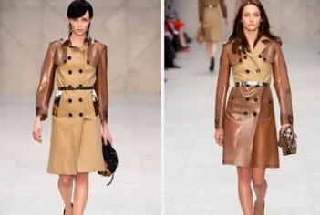 Новая коллекция пальто Burberry Prorsum на осень 2013