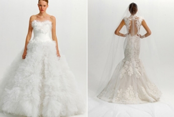 Свадебные платья Marchesa коллекция 2012