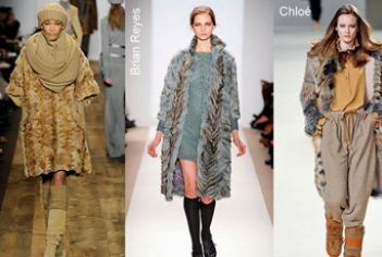 Модные шубы сезона осень-зима 2010-2011