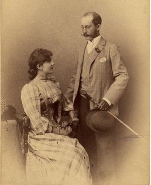 Родственники Одри по отцовской линии Anna Juliana Franziska Karolina Ruston and Victor John George Ruston