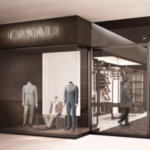 Калькутта, Индия, бутик Canali