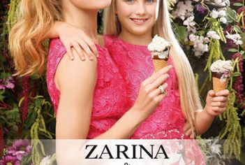 Наталья Водянова и ее дочь снялись в рекламе "Zarina"