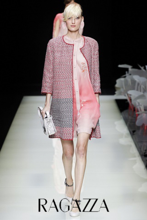 пальто Giorgio Armani - весна 2016