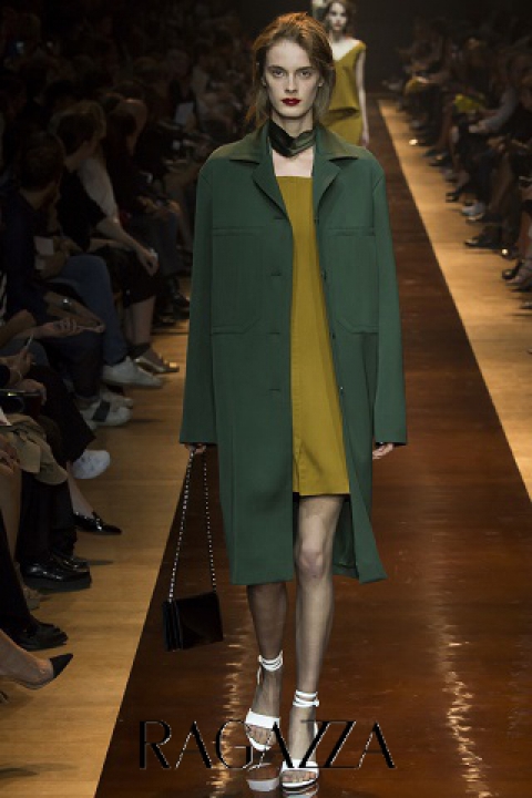кашемировое пальто Nina Ricci, весна 2016
