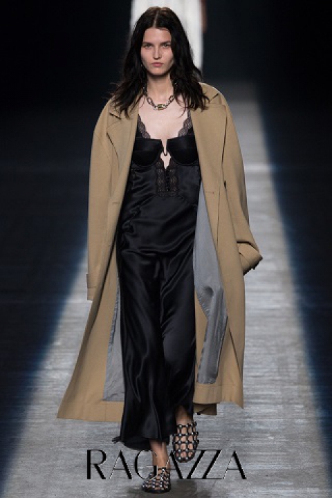 длинное пальто Alexander Wang