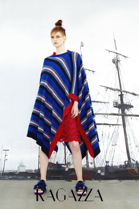 пончо Tsumori Chisato 2016